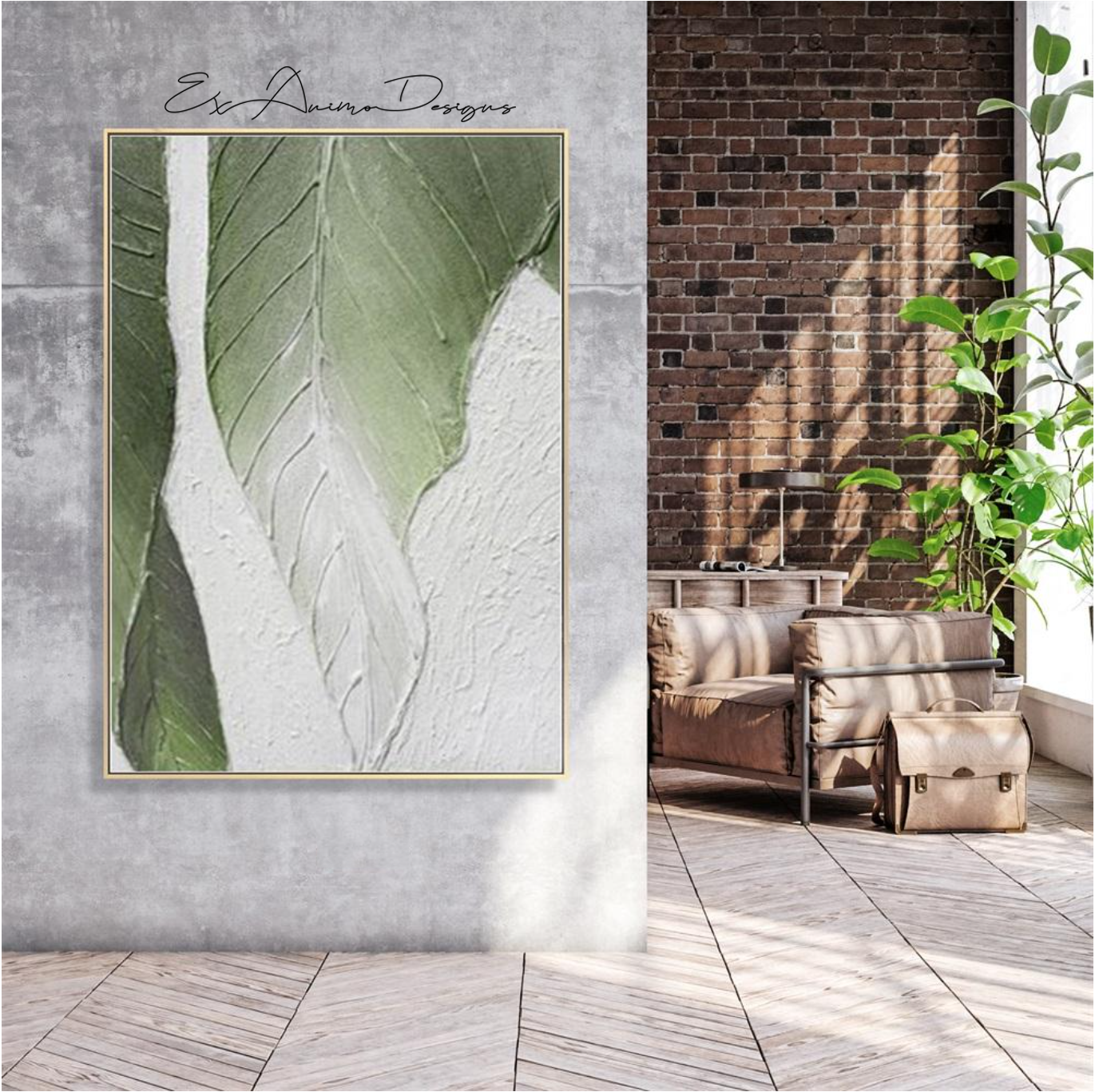 Ex Animo Designs - Leaf Wall Art